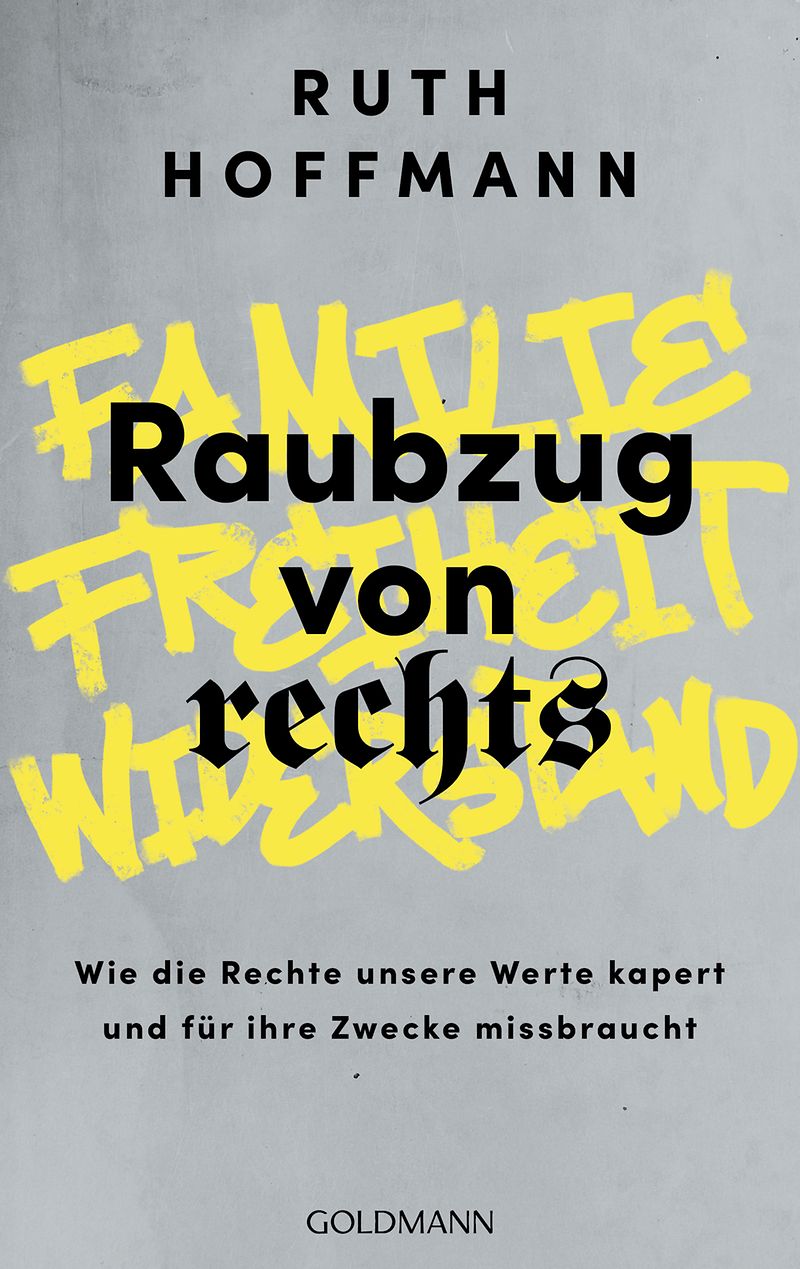 Cover des Buchs „Raubzug von rechts“ von Ruth Hoffmann